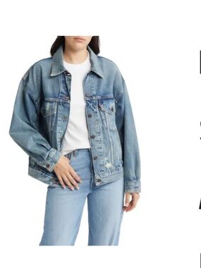 Levi's women’s 90’s Blue Denim Trucker Jacket